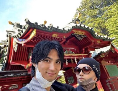 広田レオナと夫